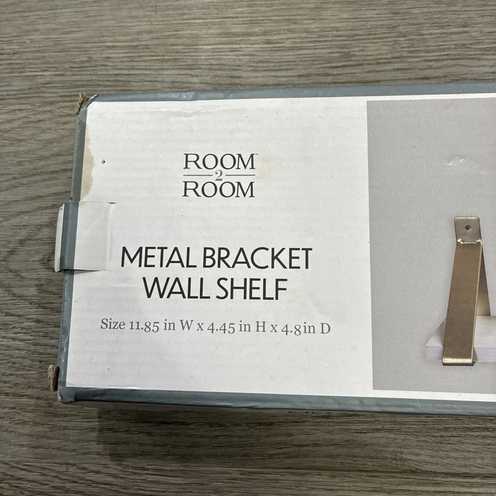 Room 2 Room Metal Bracket Wall Shelf